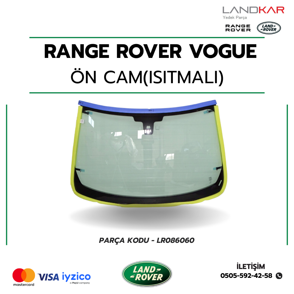 Range Rover Ön Cam Isıtmalı - LR086060