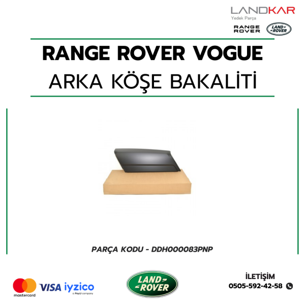Range Rover Vogue Arka Köşe Bakalit (Sağ) - DDH000083PNP