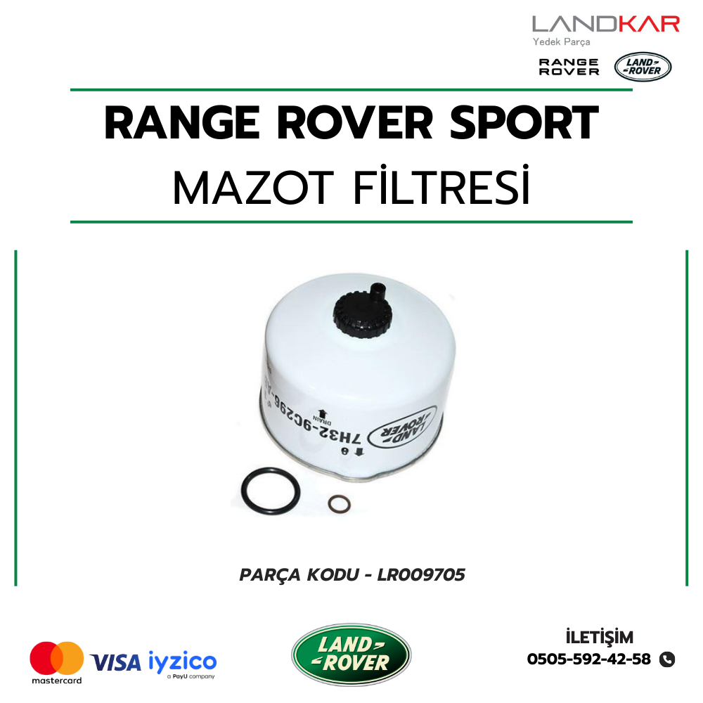 Discovery 3-4 / Range Rover Sport Mazot Filtresi - LR009705