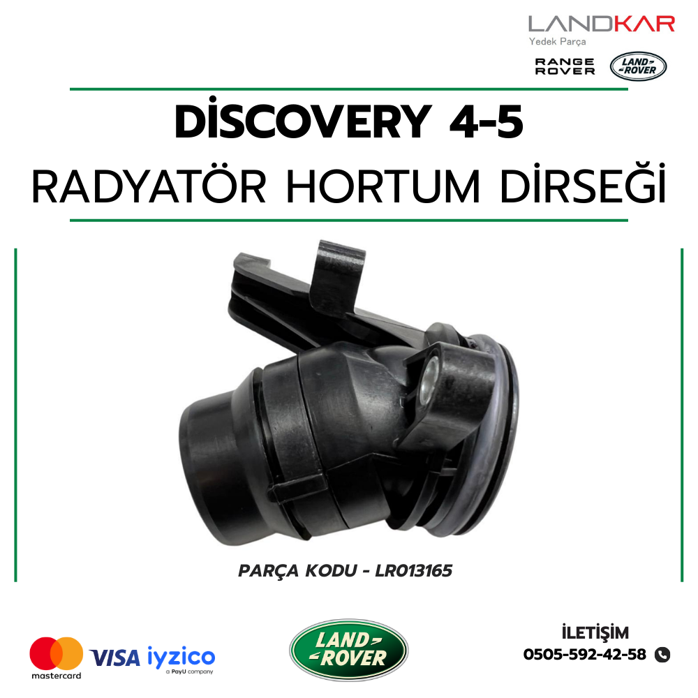 Discovery 4,5  Radyatör Hortum Bağlantı Dirseği - LR013165