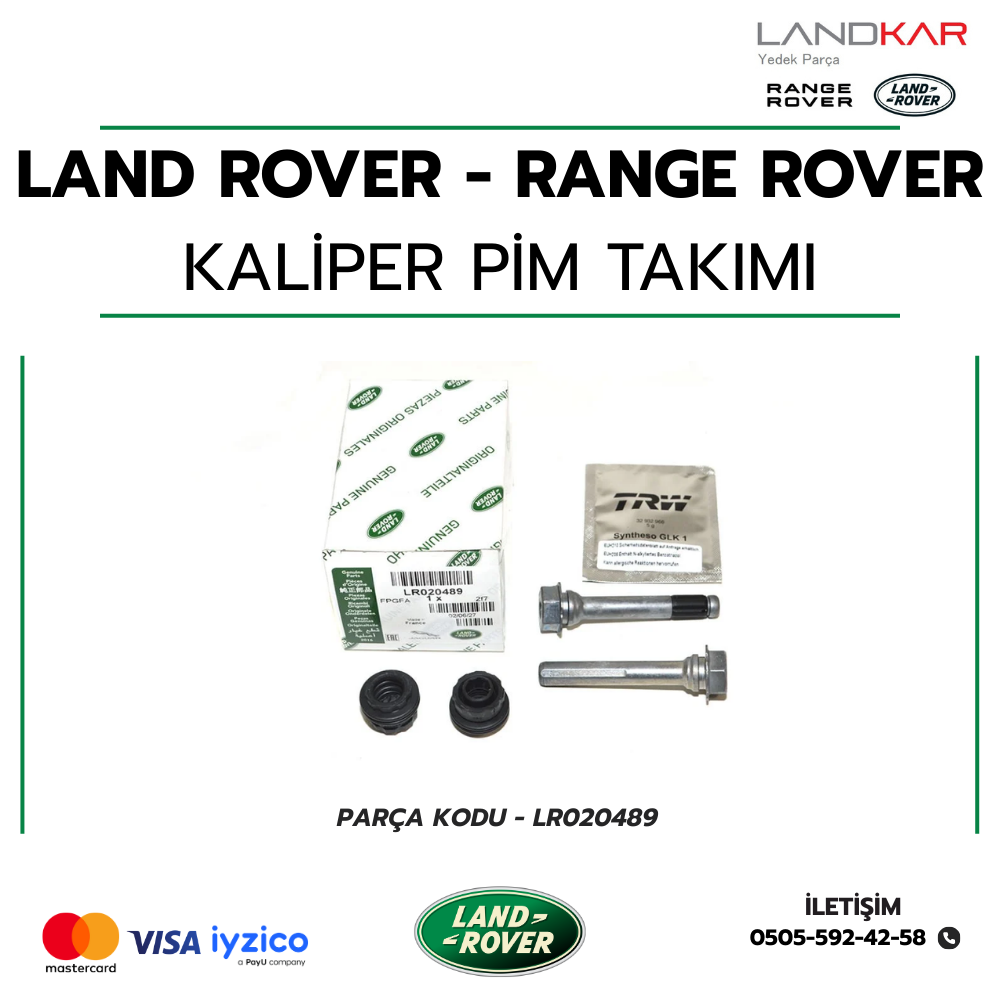 LAND ROVER KALİPER PİM KİTİ - LR020489