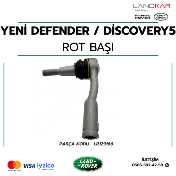 DİSCOVERY 5 / YENİ DEFENDER - ROT BAŞI - LR129166