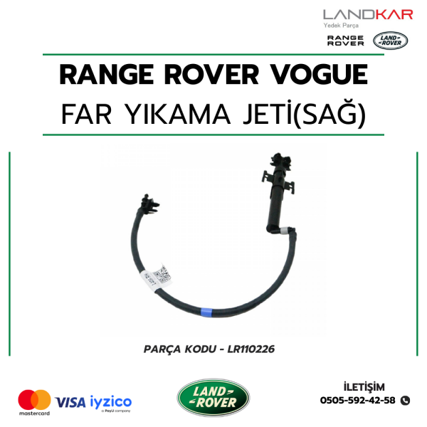 RANGE ROVER VOGUE FAR YIKAMA FISKİYESİ (SAĞ) - LR110226