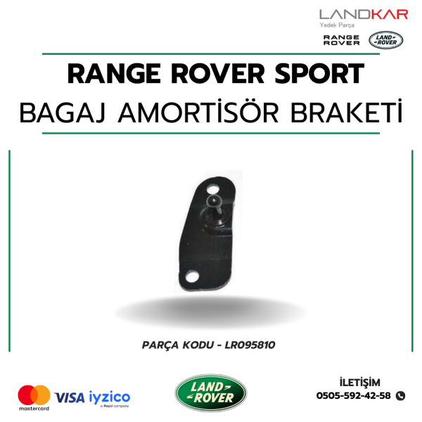 RANGE ROVER SPORT BAGAJ AMORTİSÖR BRAKETİ (SAĞ) - LR095810
