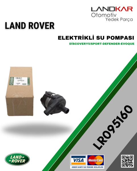 DİSCOVERY 5/SPORT - DEFENDER - RANGE ROVER EVOQUE ELEKTRİKLİ SU POMPASI - LR095160
