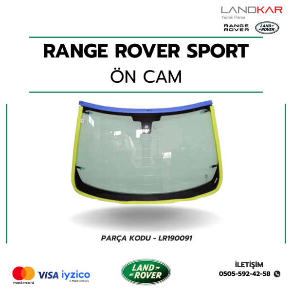 RANGE ROVER SPORT ÖN CAM - LR190091 - LR098861 - LR087961