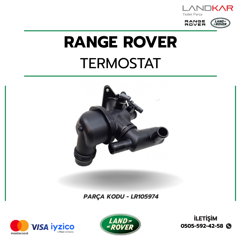 DİSCOVERY 5 - DEFENDER - RANGE ROVER SPORT/VELAR TERMOSTAT - LR105974