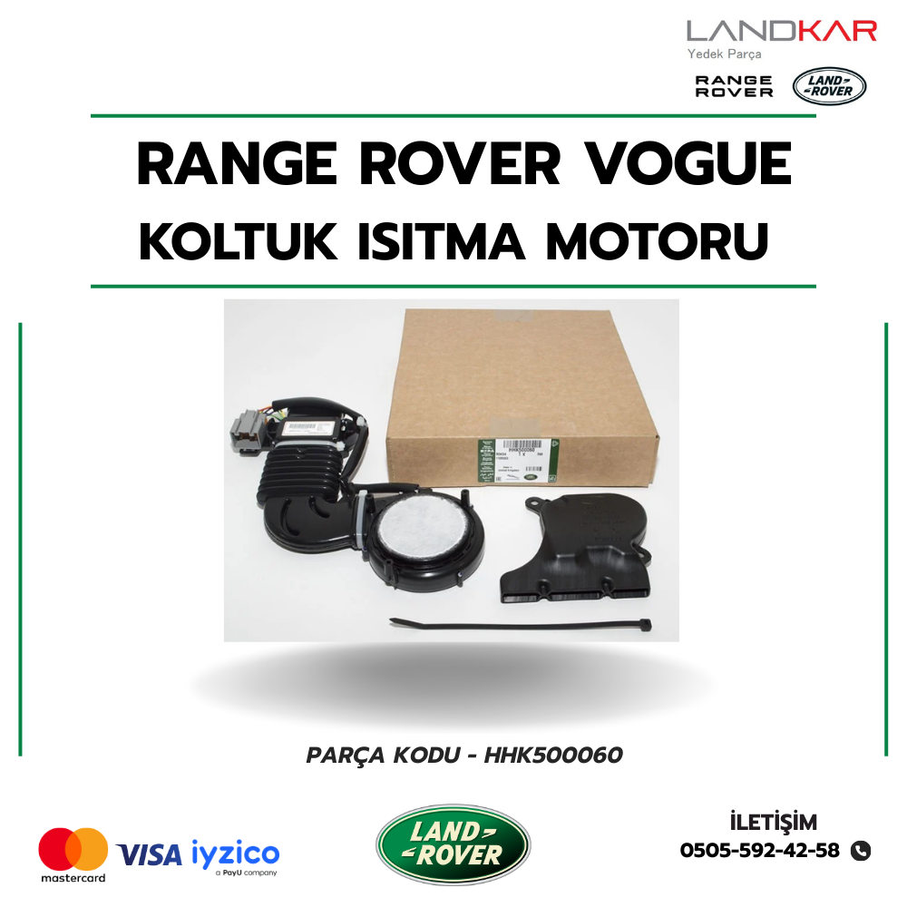 RANGE ROVER VOGUE KOLTUK ISITMA MOTORU (L322) - HHK500060