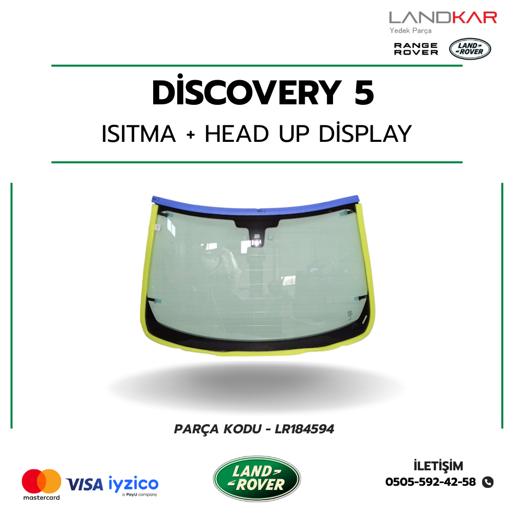 DİSCOVERY 5 ÖN CAM - LR184594