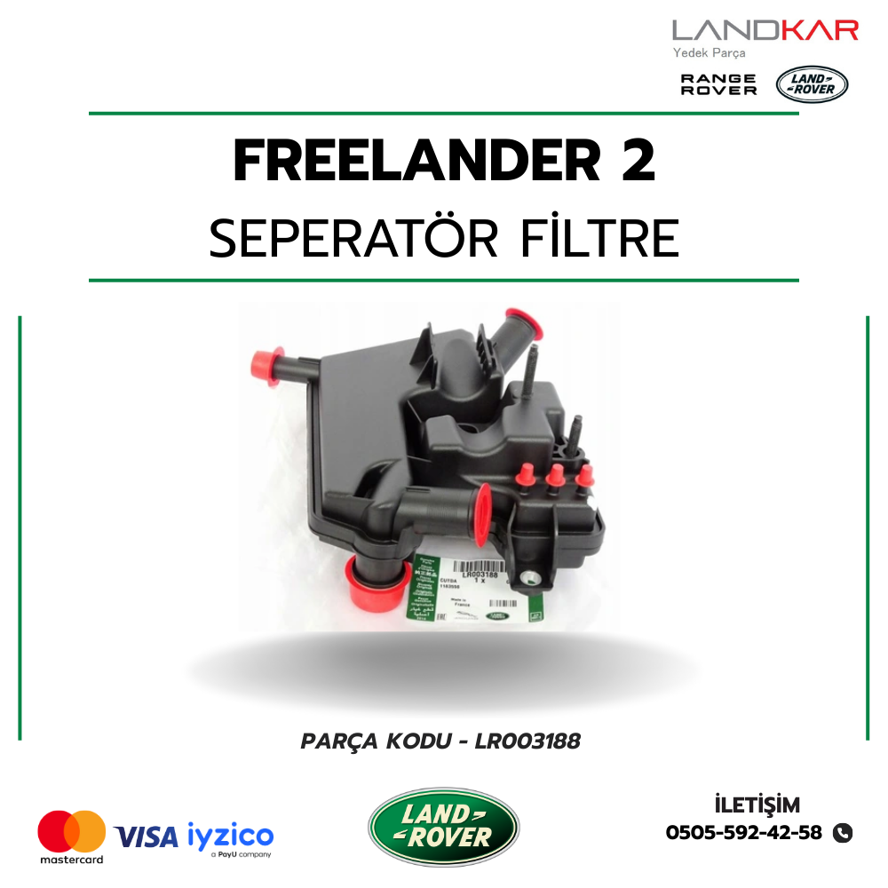 FREELANDER 2 SEPERATÖR FİLTRE - LR003188