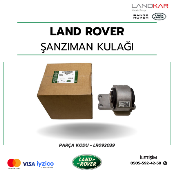 LR092039 - ŞANZIMAN KULAĞI LAND ROVER RANGE ROVER