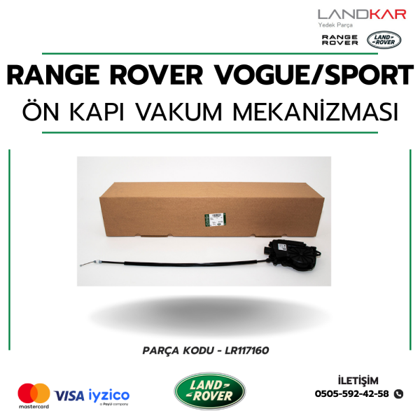 RANGE ROVER VOGUE/SPORT ÖN KAPI VAKUM MEKANİZMASI - LR117160