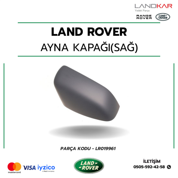 LR019961 - AYNA KAPAĞI SAĞ