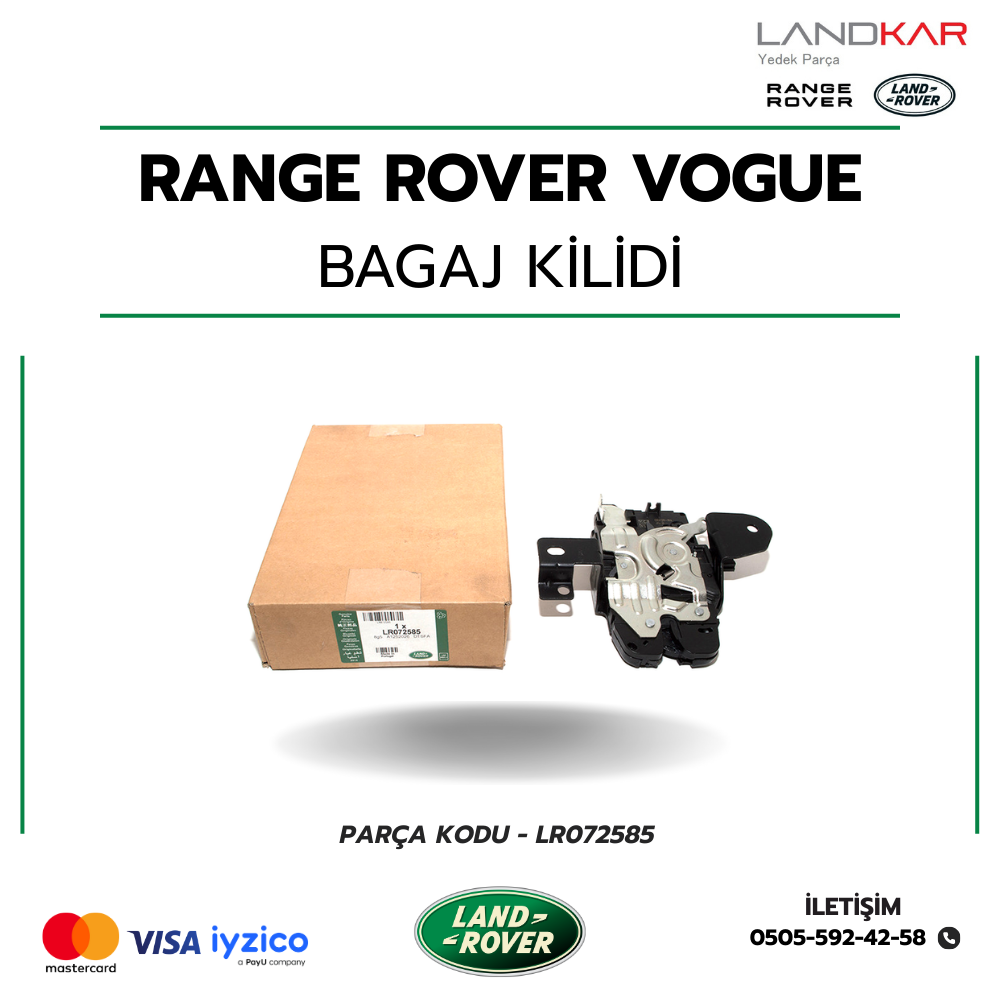 RANGE ROVER VOGUE (2013 - 2022) BAGAJ KİLİDİ - LR072585