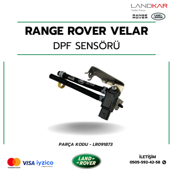 RANGE ROVER VELAR DPF SENSÖRÜ - LR091873