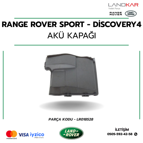 RANGE ROVER SPORT - DİSCOVERY 4 AKÜ KAPAĞI - LR018528