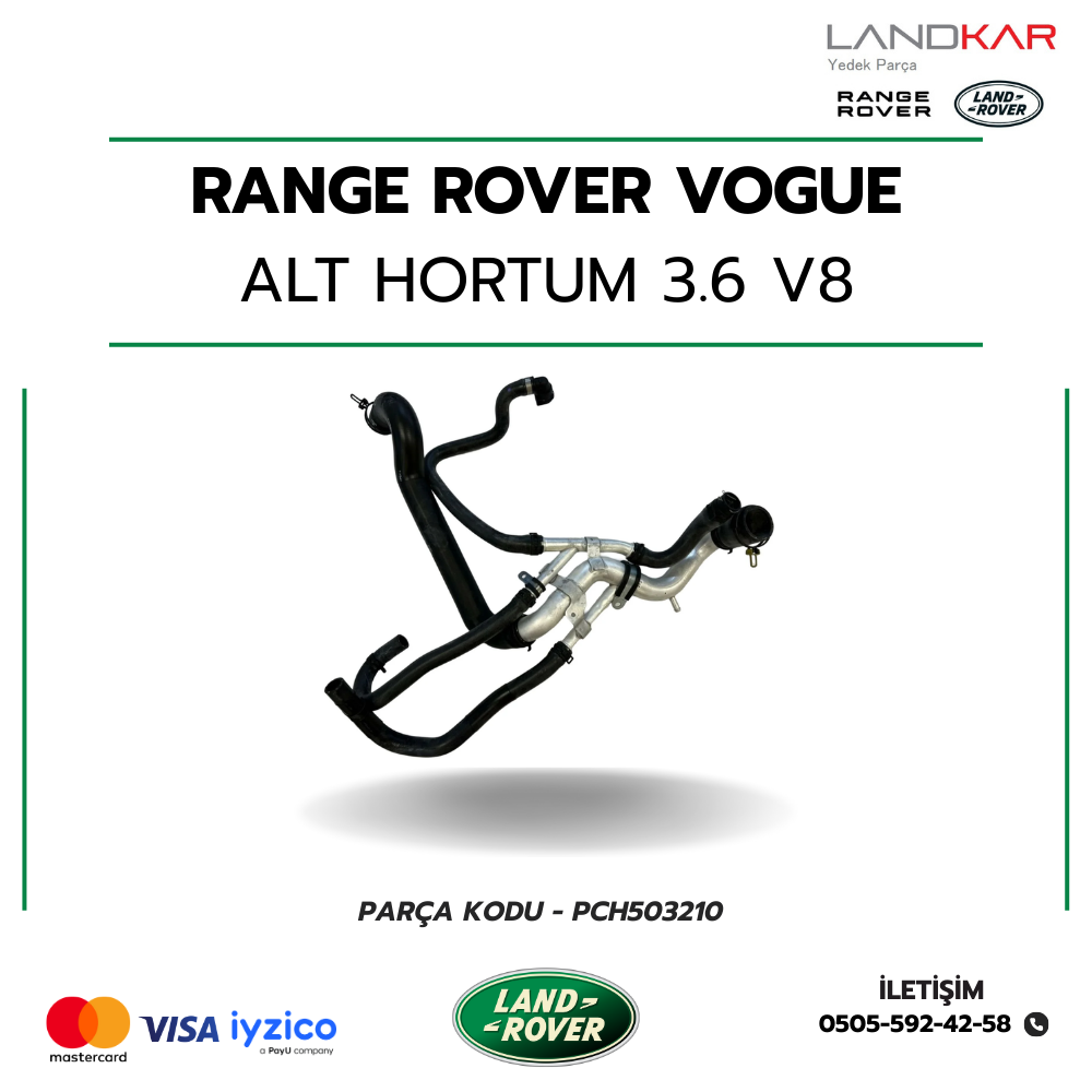 RANGE ROVER VOGUE 3.6 V8 ALT HORTUM - PCH503210