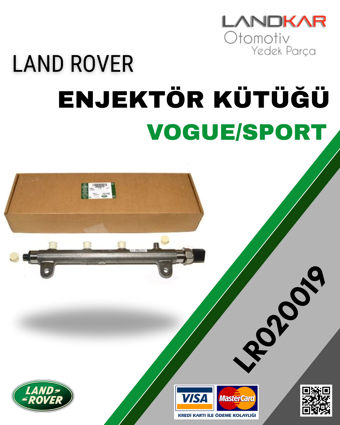 RANGE ROVER VOGUE/SPORT ENJEKTÖR KÜTÜĞÜ (3.6 V8) - LR020019