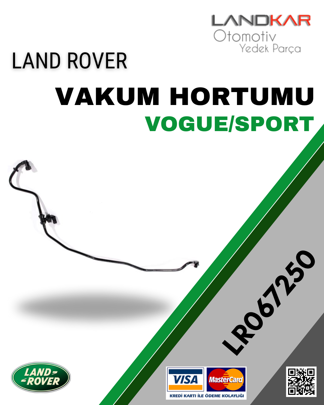 RANGE ROVER VOGUE/SPORT VAKUM HORTUMU - LR067250