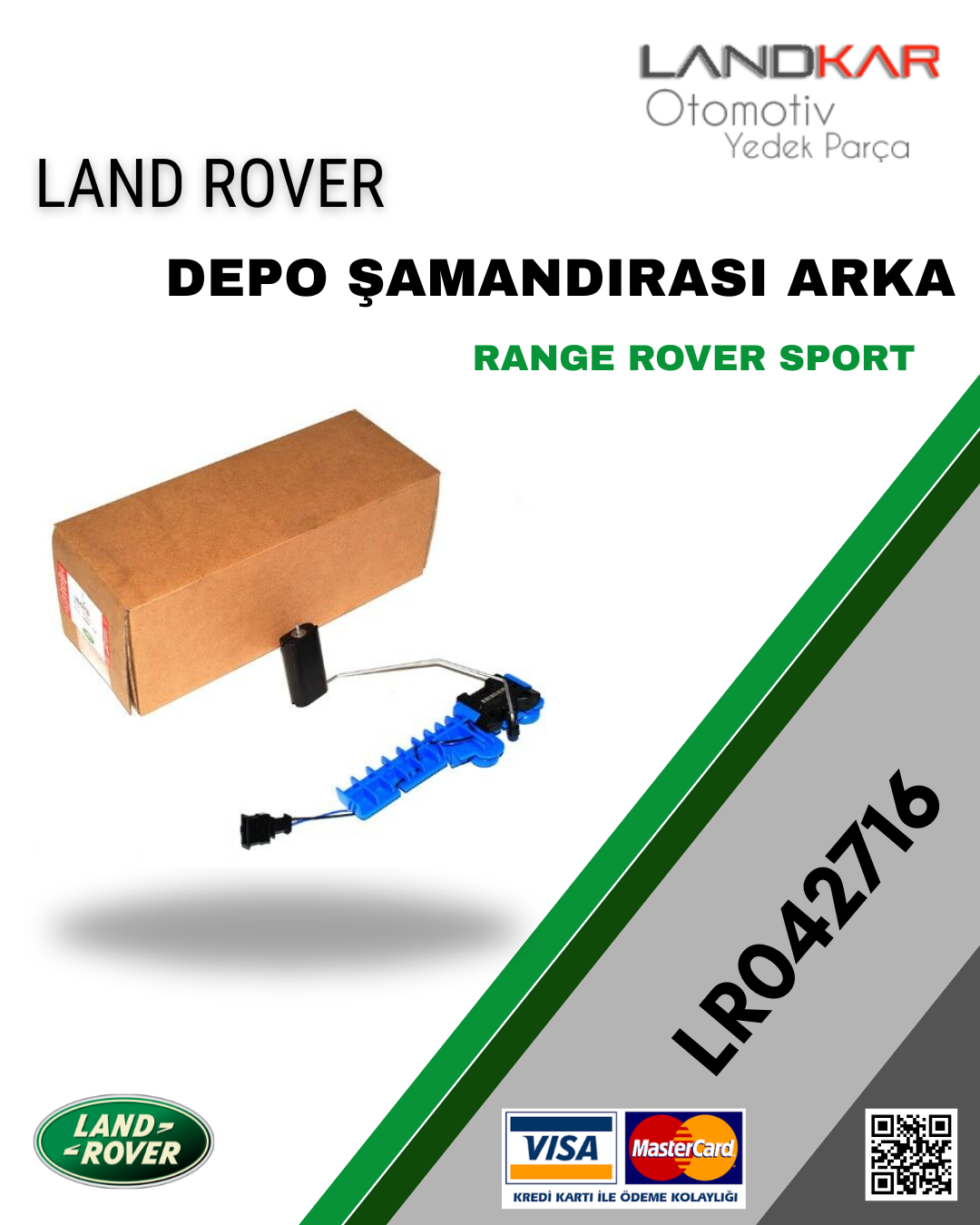 RANGE ROVER SPORT YAKIT DEPO ŞAMANDIRASI LR042716