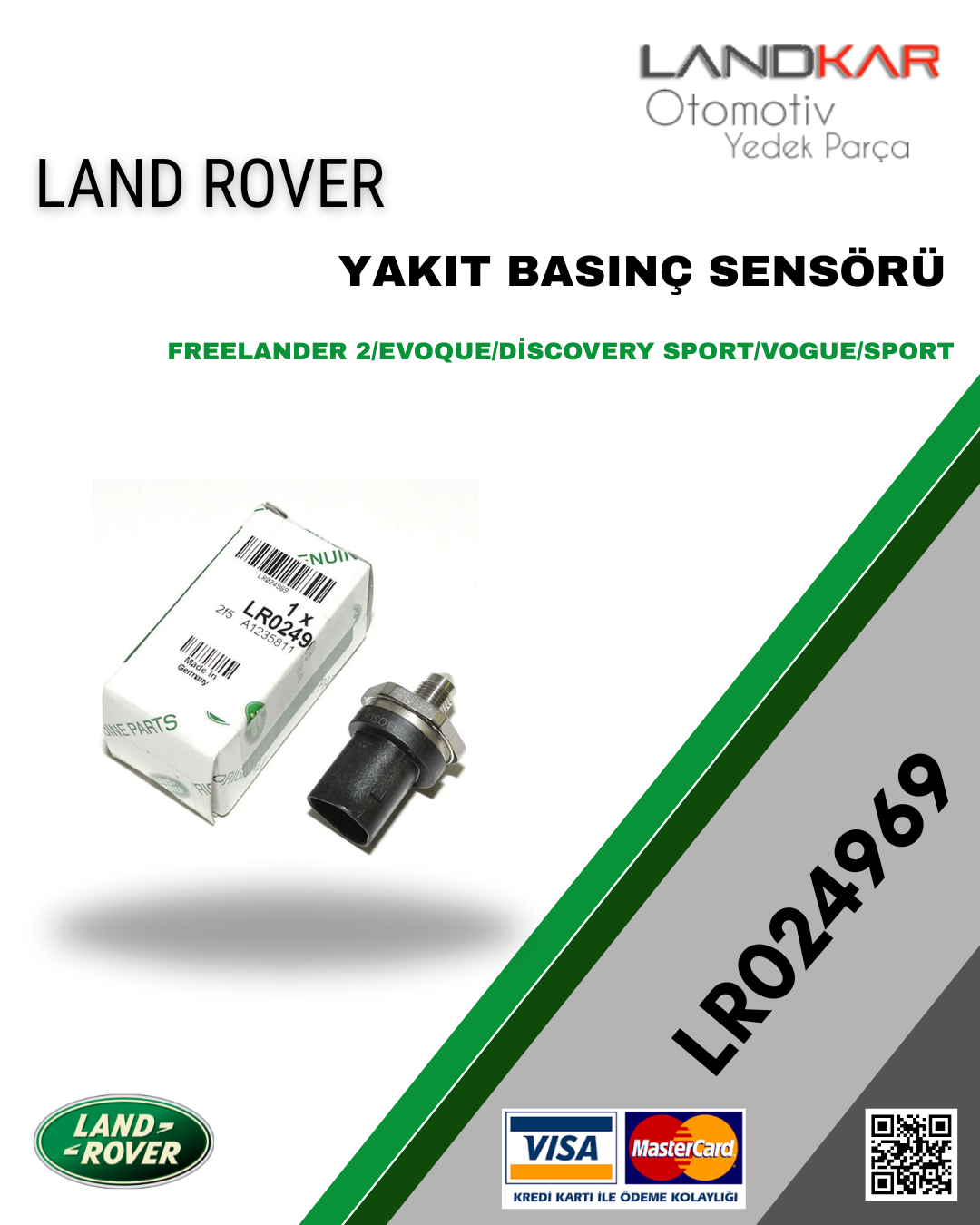 LR024969 YAKIT BASINÇ SENSÖRÜ
