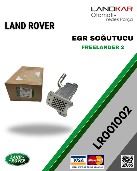 FREELANDER 2 EGR SOĞUTUCU - LR001002
