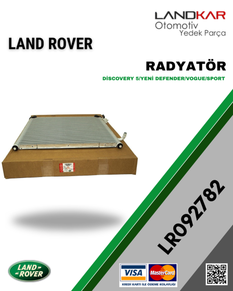 LR092782 RADYATÖR/DİSCOVERY 5 - YENİ DEFENDER - VOGUE - SPORT