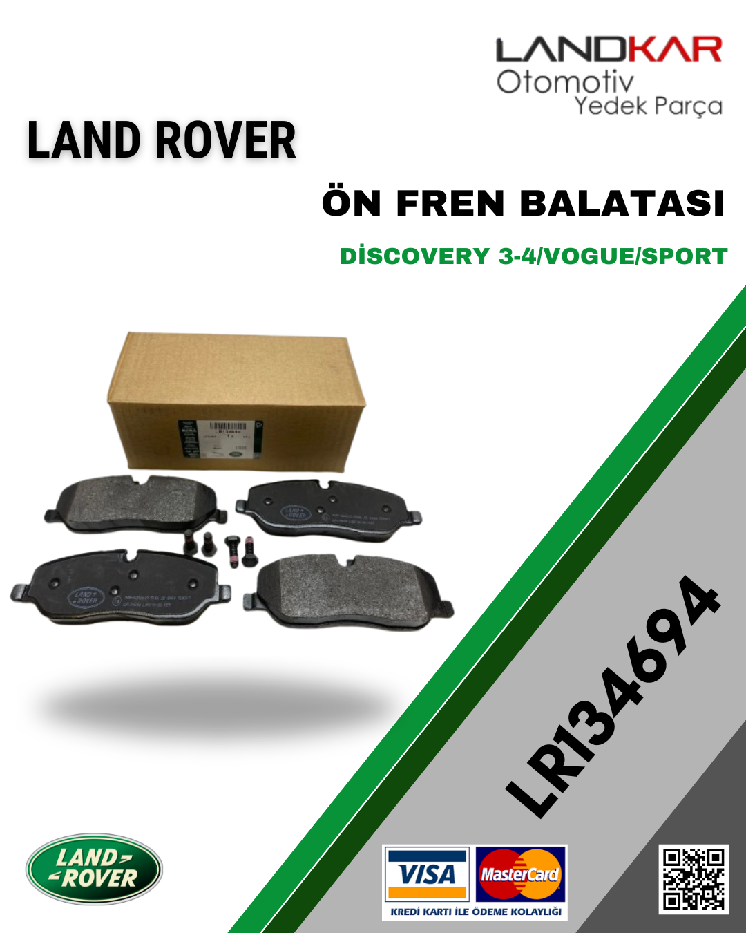 LR134694 ÖN FREN BALATASI