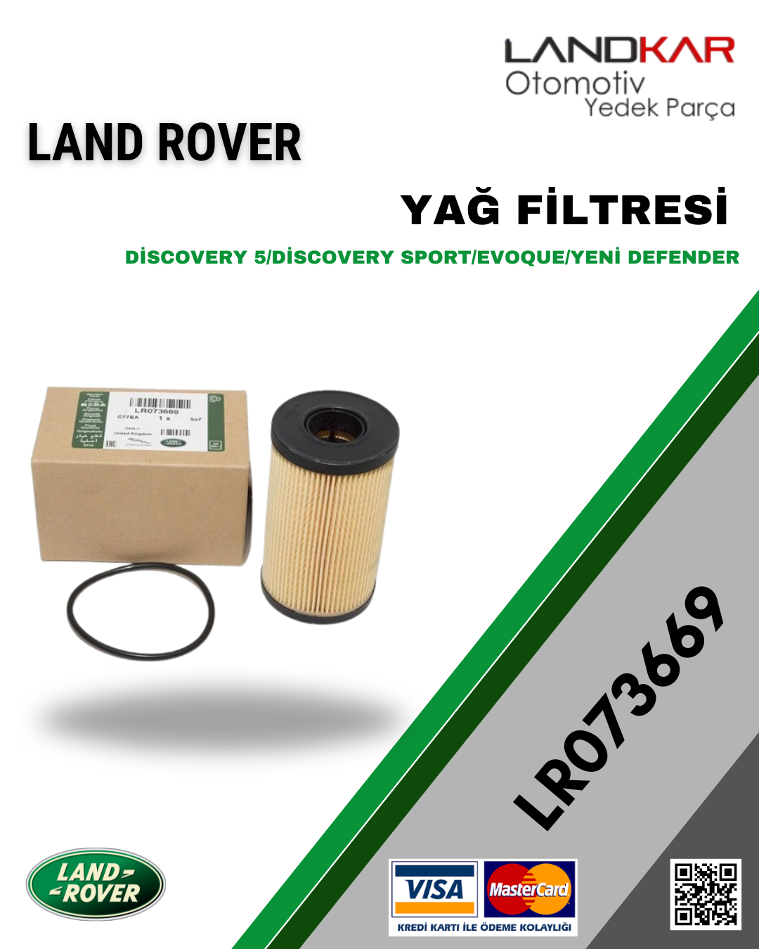LR073669 YAĞ FİLTRESİ