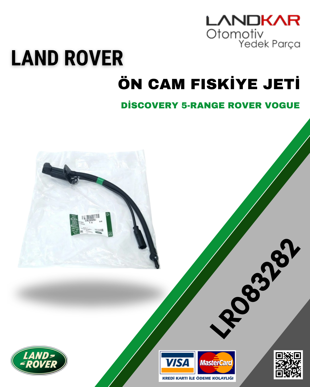 DİSCOVERY 5/RANGE ROVER ÖN CAM FISKİYE JETİ - LR083282