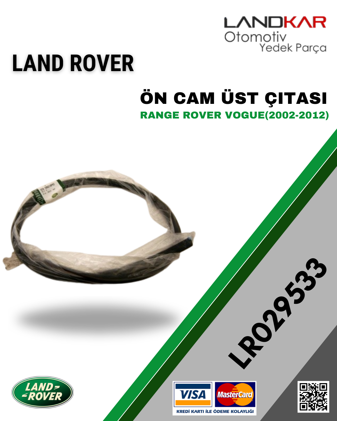 RANGE ROVER VOGUE ÖN CAM ÜST ÇITASI - LR029533