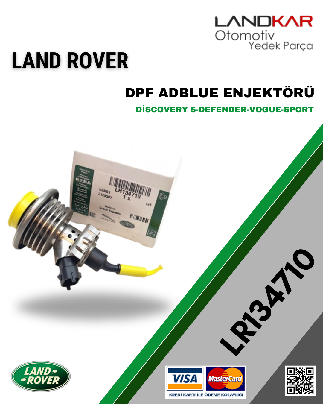 LR134710 DPF ADBLUE ENJEKTÖRÜ