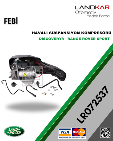 LR072537 FEBİ HAVALI SÜSPANSİYON KOMPRESÖRÜ