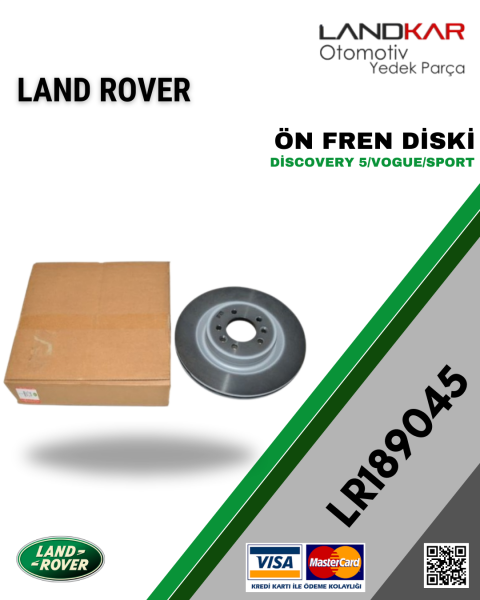 ÖN FREN DİSKİ LR189045 - DİSCOVERY 5/VOGUE/SPORT