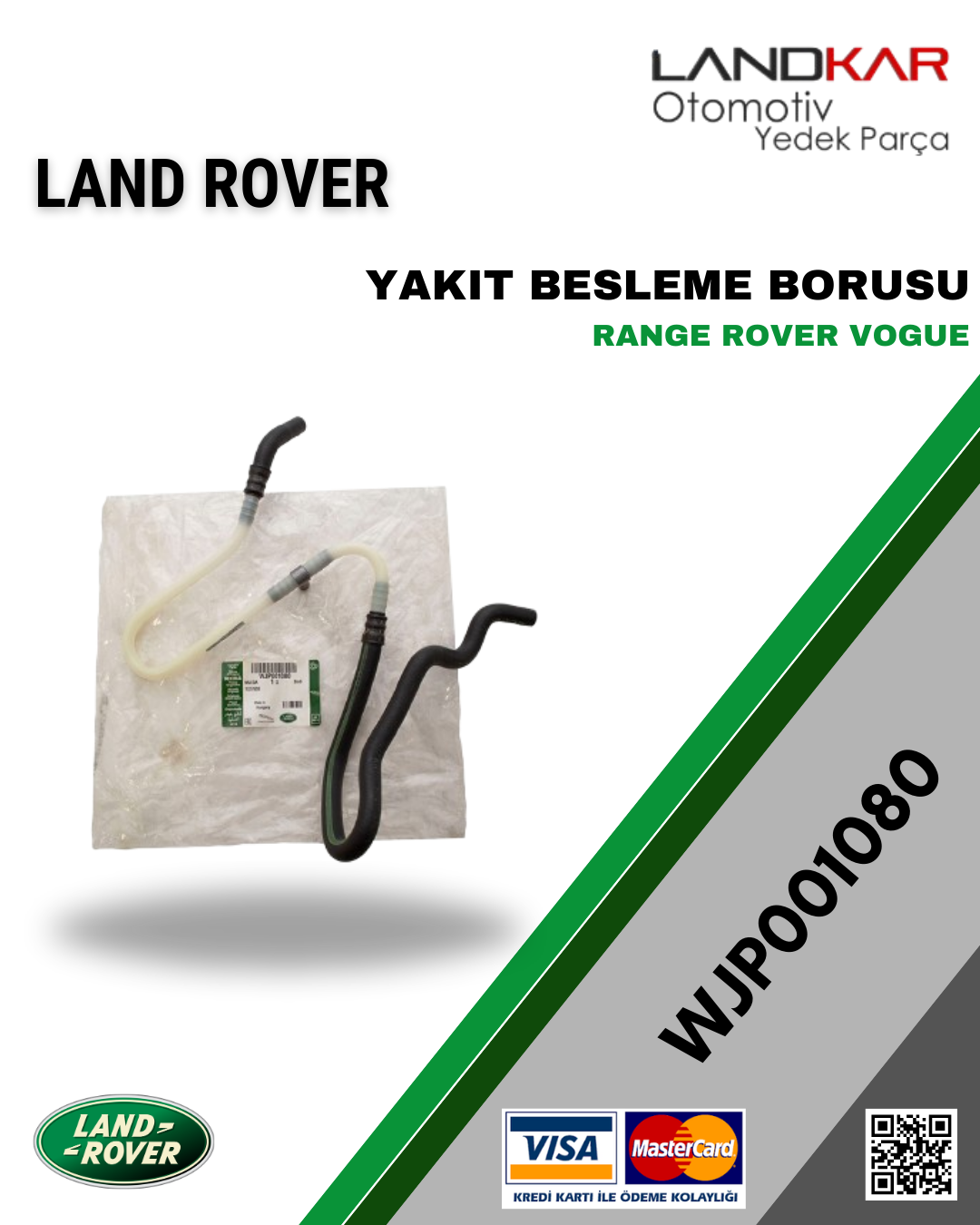 RANGE ROVER VOGUE(M57 3.0D) YAKIT BESLEME HORTUMU WJP001080