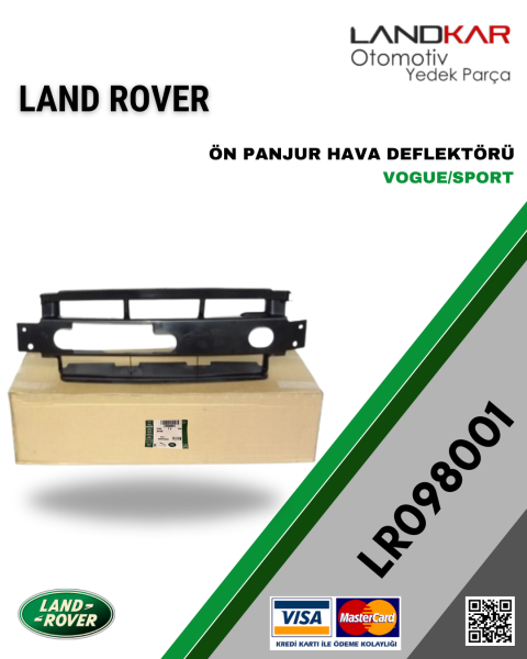 LR098001 Ön Panjur Hava Deflektörü Alt