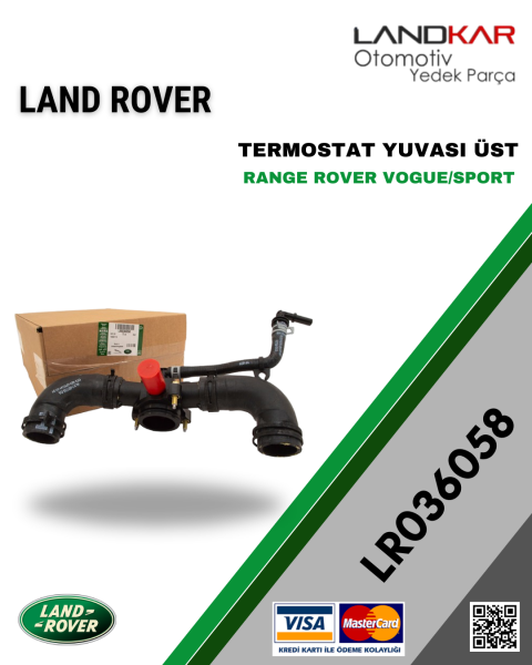 LR036058 TERMOSTAT YUVASI ÜST 4.4 V8 DİZEL VOGUE-SPORT
