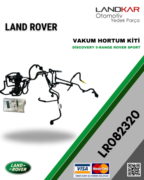 LR082320 VAKUM HORTUM KİTİ DİSCOVERY 5 - RANGE ROVER SPORT