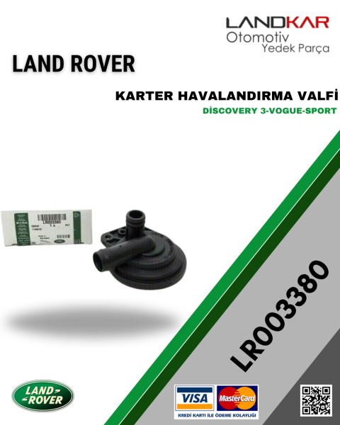 LR003380 KARTER HAVALANDIRMA VALFİ