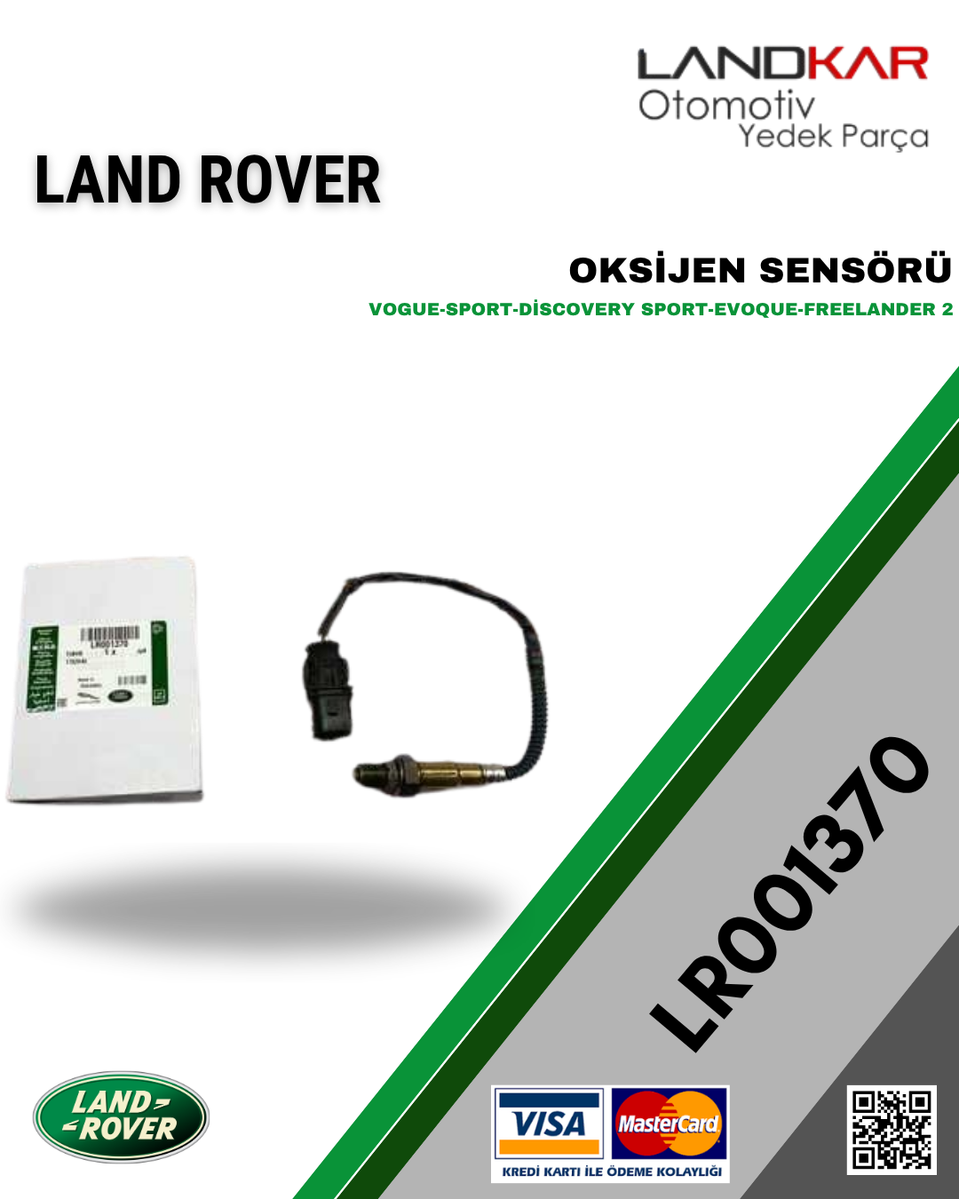 LR001370 OKSİJEN SENSÖRÜ ORJİNAL