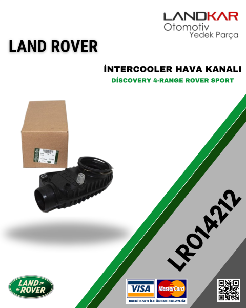 LR014212 İNTERCOOLER HAVA KANALI - RANGE ROVER SPORT/DİSCOVERY 4
