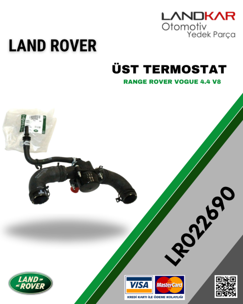 LR022690 ÜST TERMOSTAT RANGE ROVER VOGUE 4.4 V8