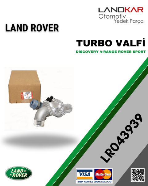 LR043939 TURBO VALFİ RANGE ROVER SPORT,DİSCOVERY
