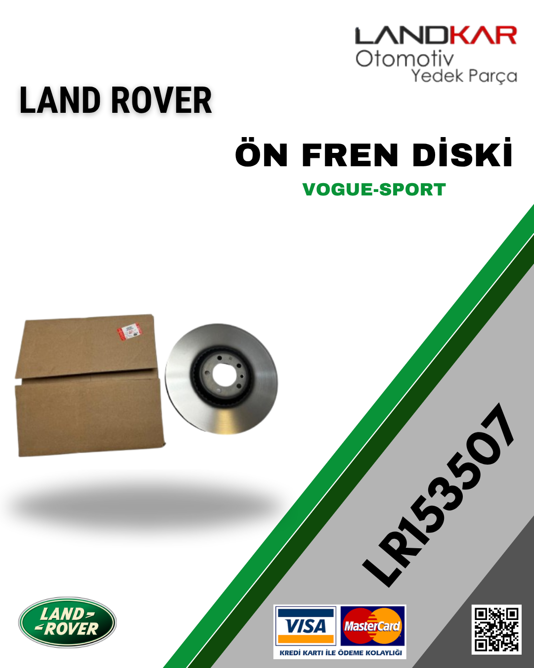 YENİ RANGE ROVER VOGUE/SPORT ÖN FREN DİSKİ LR153507