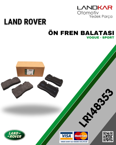 LR148353 - SFP500070 ÖN FREN BALATASI RANGE ROVER VOGUE,SPORT