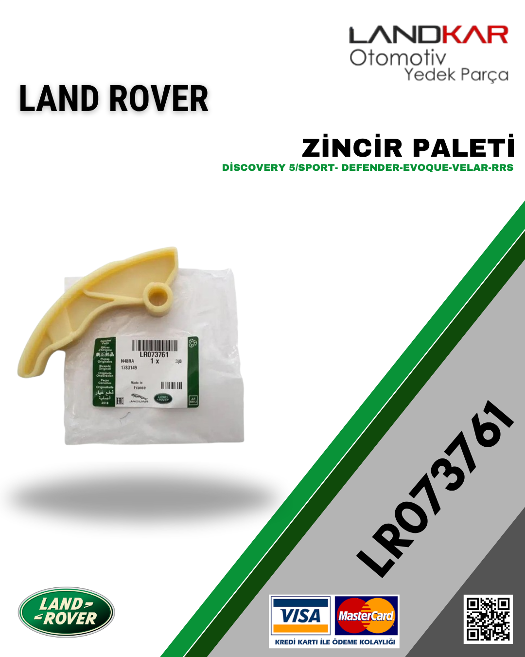 LR073761 ZİNCİR PALETİ (2.0/DZL)
