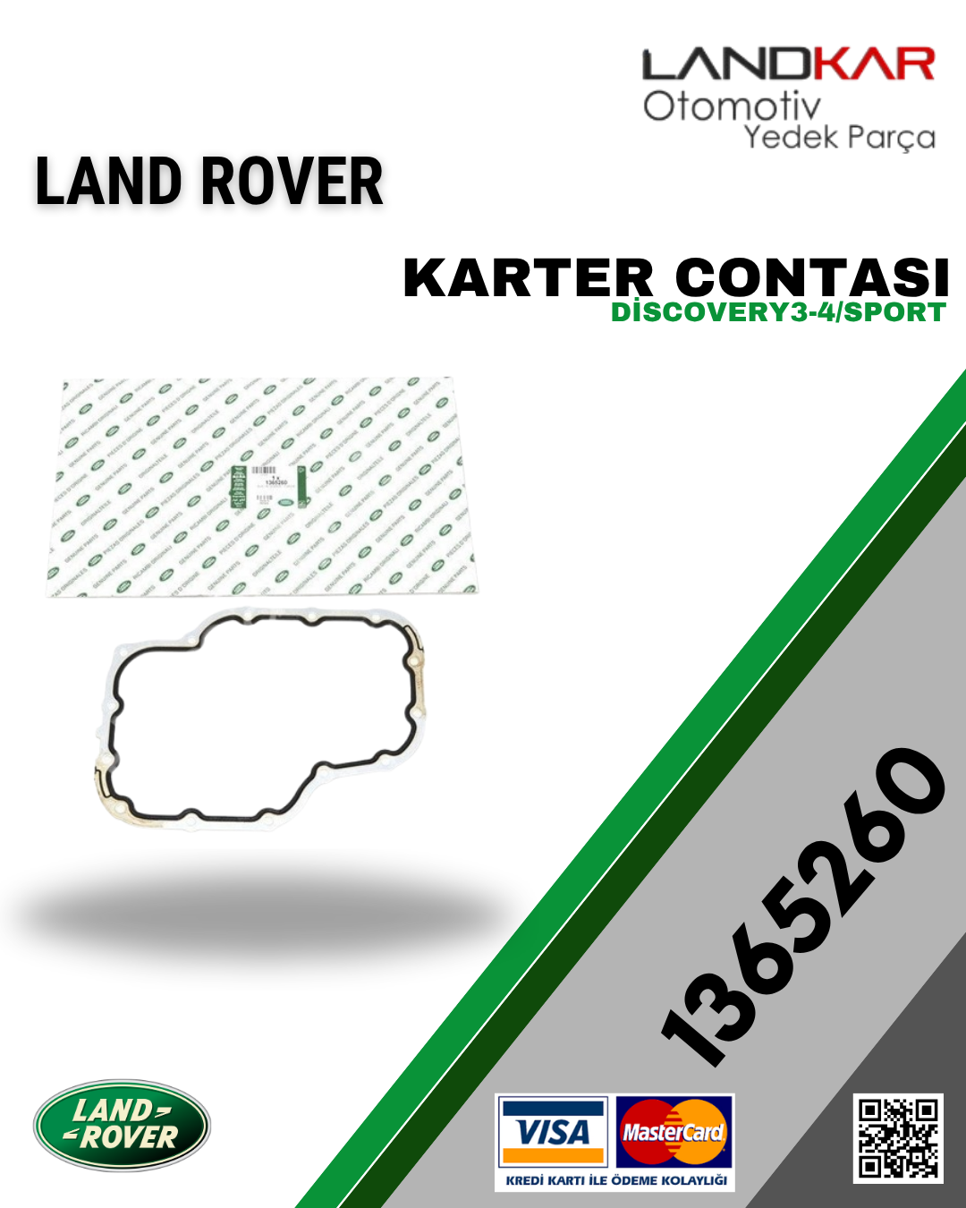 1365260 KARTER CONTASI 2.7 DİZEL