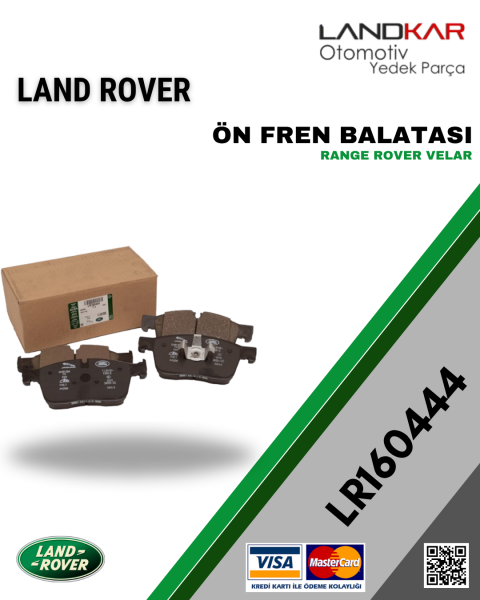 RANGE ROVER VELAR ÖN FREN BALATASI LR160444