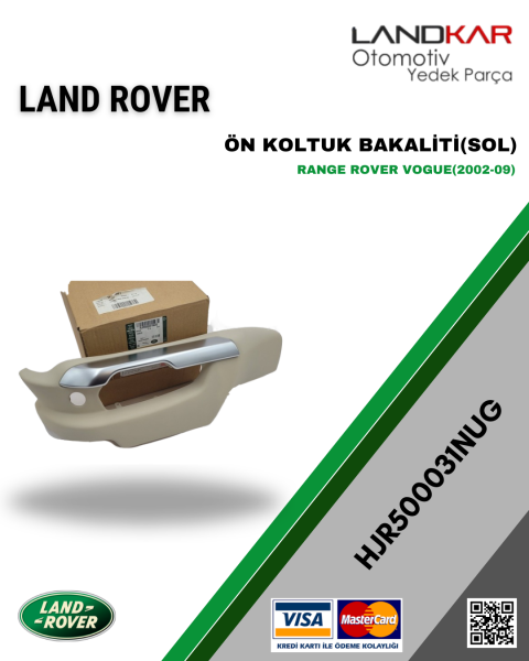 HJR500031NUG ÖN KOLTUK BAKALİTİ (SOL) RANGE ROVER VOGUE