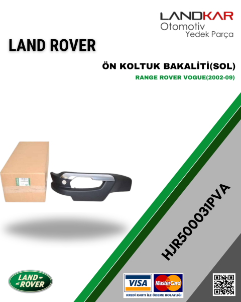 HJR500031PVA ÖN KOLTUK BAKALİTİ (SOL) RANGE ROVER VOGUE
